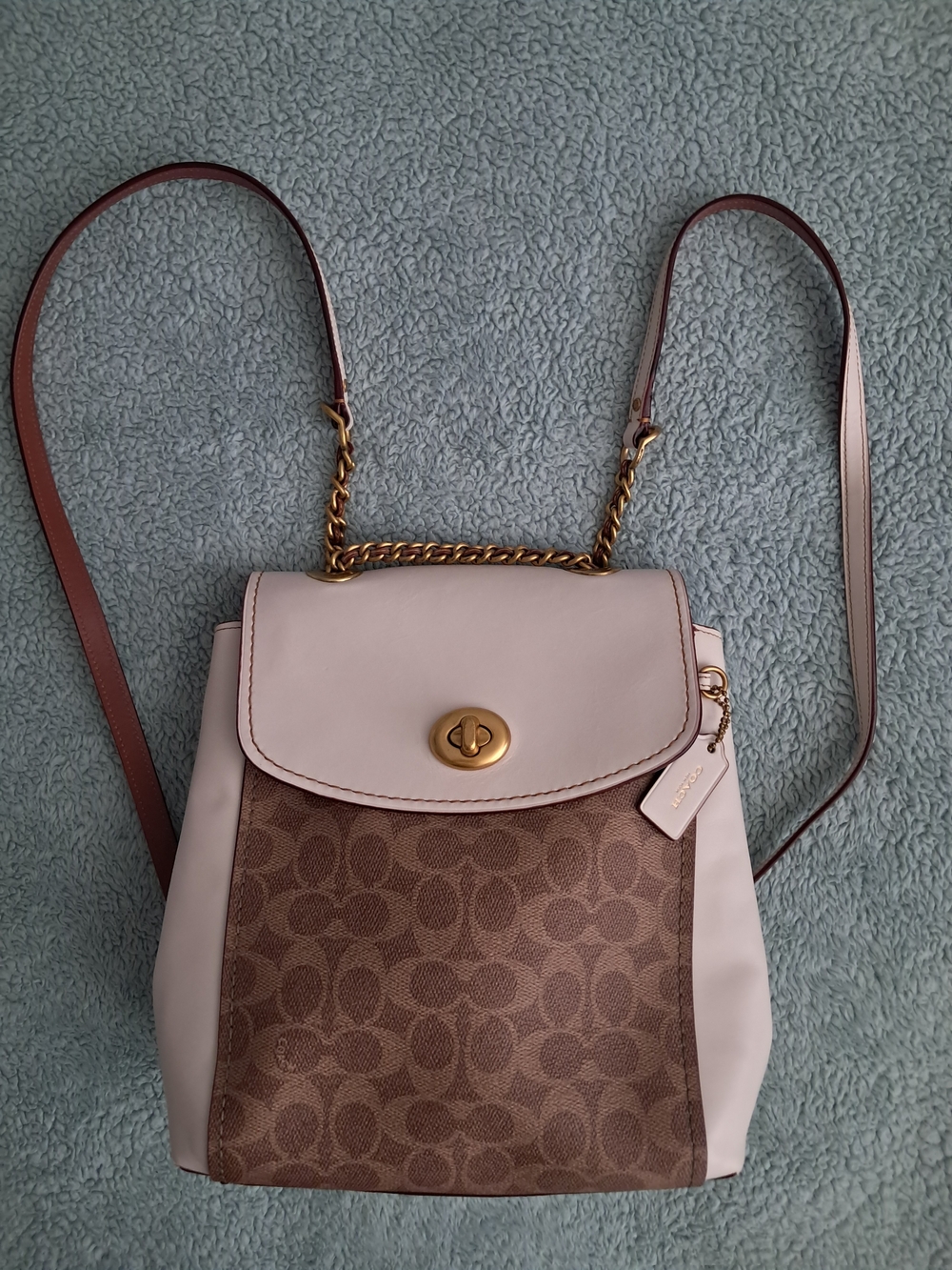 Coach Parker Convertible Backpack 16 In Signature Canvas
